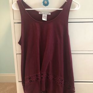 Maroon Tank Top